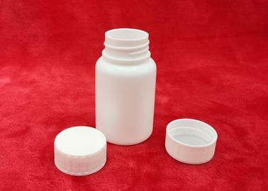 botella de píldora plástica de la cápsula de la medicina del suplemento de la vitamina del HDPE de 120cc 250ml